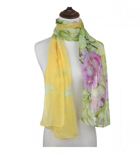 ChikaMika Scarves Floral Shawls Fashion