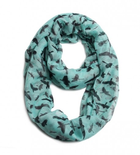 Scarfand's Animal Print Infinity Scarves - Eagle Blue - CQ11KMTMF45