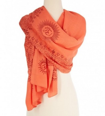 OMSutra OM Prayer Shawls - Orange - C7110YG655V