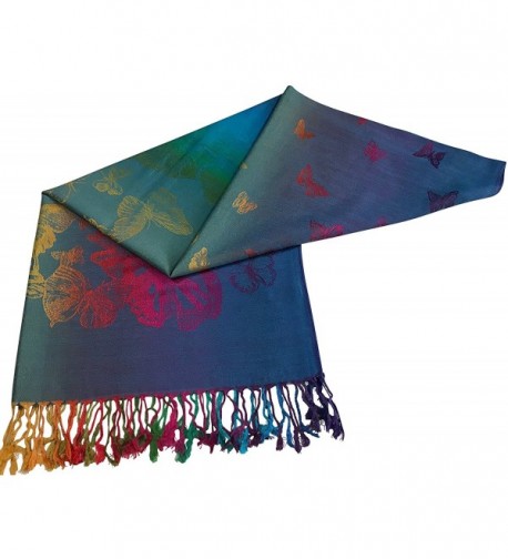 Butterfly Design Shawl Pashmina Scarf Wrap Stole Throw Pashminas NEW ...