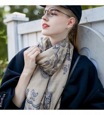 GERINLY Womens Scarves Fashion Paisley