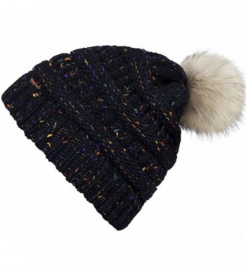 Amandir Confetti Knit Beanie Ribbed