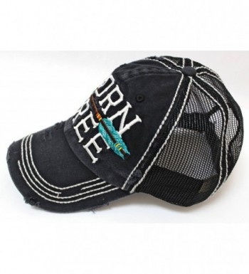 Black Born Free Vintage Trucker