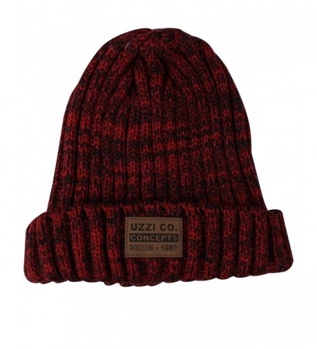 JIERKU crimson beanie Deep adult in Men's Skullies & Beanies