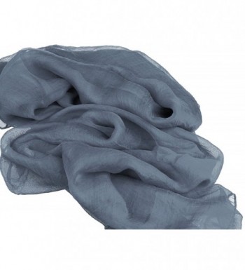 Scarf Women Chiffon Lightweight Color Gray in Fashion Scarves