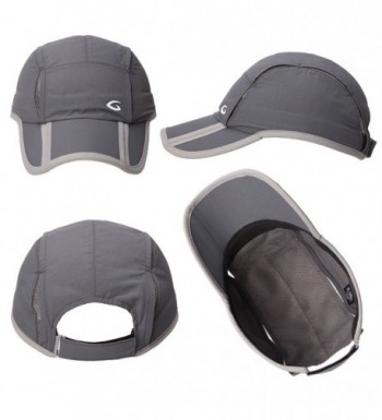 Mens UPF50 Quick-Dry Baseball Cap Foldable Brim Free-Size Sun Hat ...