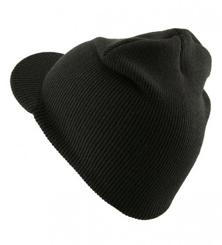 Cuffless Beanie Sports Visor Charcoal W31S21E