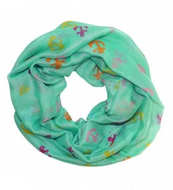 Peach Couture Infinity Scarves Rainbow