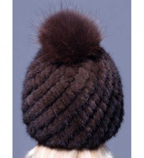 LITHER Winter Genuine Beanie Bonnet