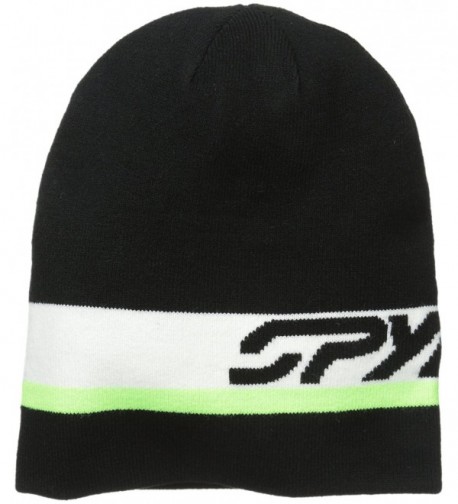 Spyder Men's Duo Hat - Black/White/Bryte Green - CA11MBEUEGP