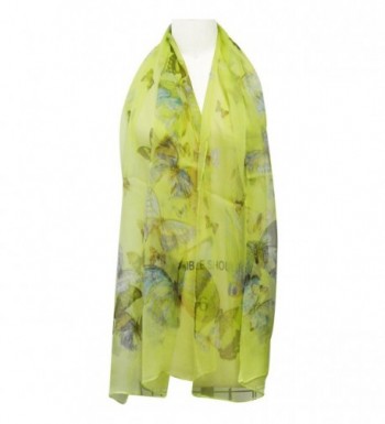 Wrapables Lightweight Butterfly Print Scarf