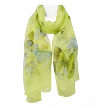 Wrapables Lightweight Butterfly Print Scarf in Fashion Scarves