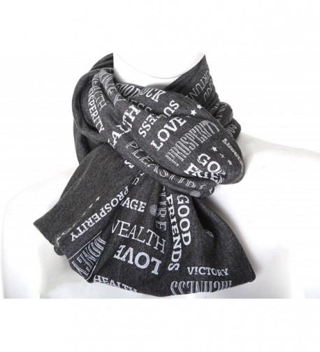 Prosperity wellness prosperity talisman charcoal in Fashion Scarves