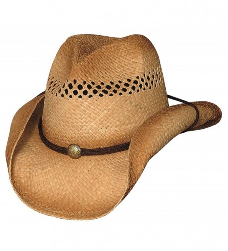 Bullhide Blaze - Raffia Straw Cowboy Hat - CQ11FDGZ2K1