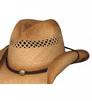 Bullhide Blaze Raffia Cowboy Medium