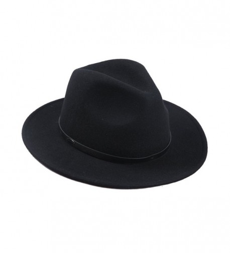 Sedancasesa Crushable Outback Fedora Black