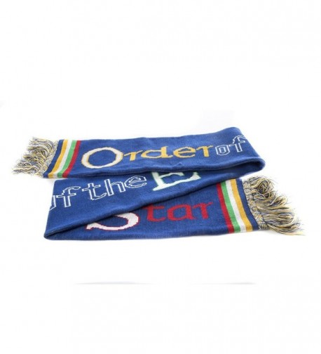 OES Order of the Eastern Star Blue Knit Scarf - CQ184SY52CS