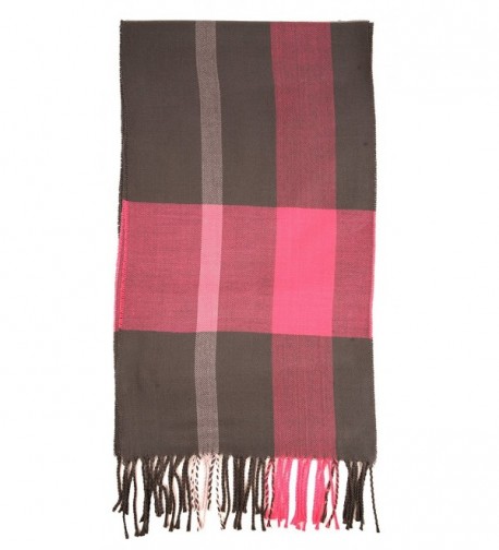 Love Lakeside Womens Cashmere Winter Plaid in Fashion Scarves