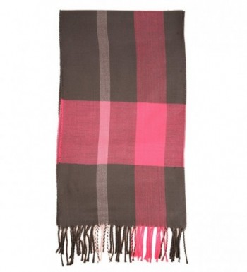 Love Lakeside Womens Cashmere Winter Plaid in Fashion Scarves