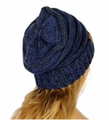 SERENITA Tricolor Oversized Slouchy Beanie in Women's Skullies & Beanies