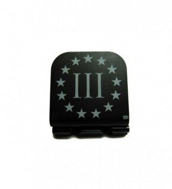 Three Percenter 3% Laser Etched Hat Clip Black - CK129IDHQ5N