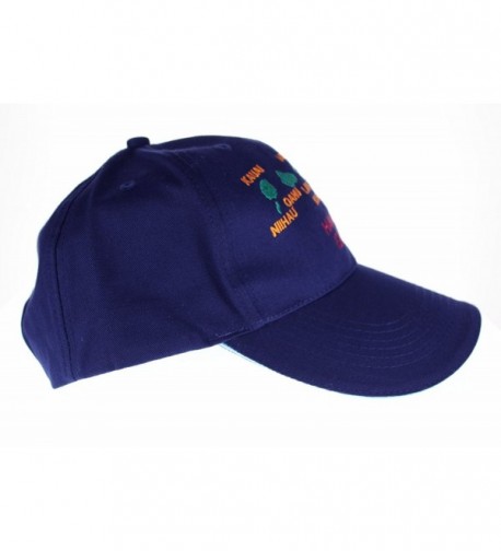 Hawaiian Islands Cap Hats Navy