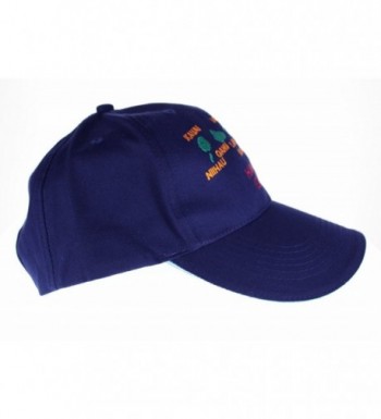 Hawaiian Islands Cap Hats Navy