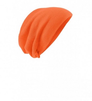 KAMAL OHAVA Slouch Beanie Skull Cap - Neon Orange - CR12G4RR5AB
