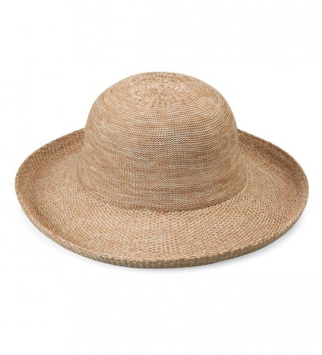 wallaroo Women's Petite Victoria Sun Hat - Perfect For Smaller Heads! - Mixed Camel - CR11YOA226X