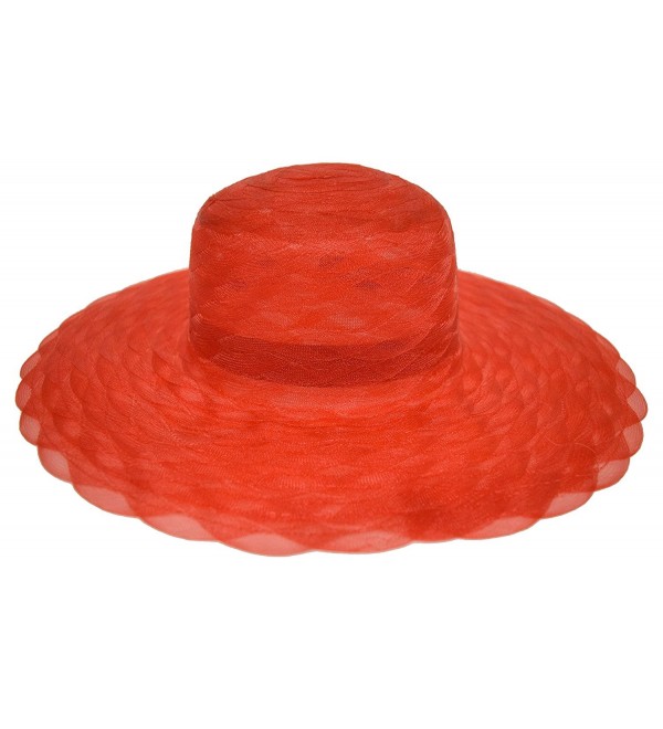 Great Deals! Red Hat Lady Society / Braided Poly Hat / Red - CS112U8L0A5