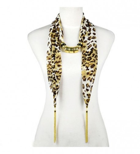 Tassel Leopard Jewelry Necklace Beaded