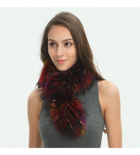 Ferand Winter Raccoon Scarf Multicoloured