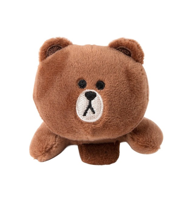 LINE FRIENDS Brown Lying Doll Hairpins Season 2 - Brown - C717YK32YLY