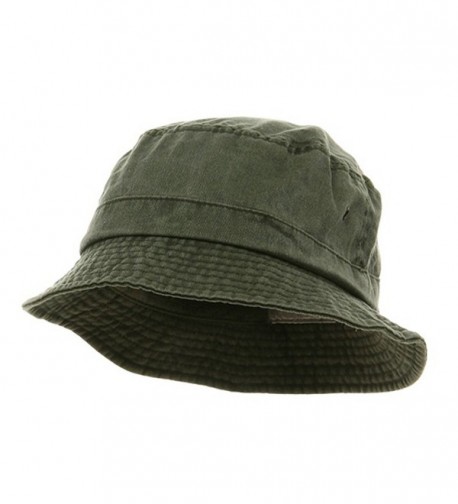 Washed Hats-Olive W12S41E - CL111C78HWF