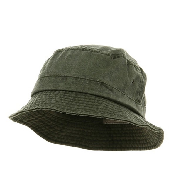 Washed Hats-Olive W12S41E - CL111C78HWF