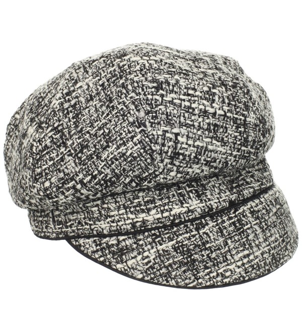 Women's Wool Blend Cap Black CN116CWPE2B