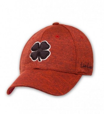 Black Clover Mens Rope Lucky Heather Red Luck Cap - Red - C612NBVIZ1I