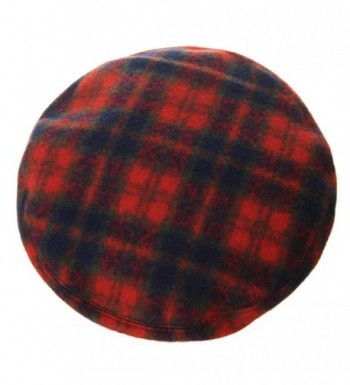 WITHMOONS Tartan Leather Sweatband KR3781