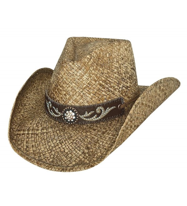 Bullhide Tennessee River Western Straw Hat 2794 - CE11KKZXQ0X