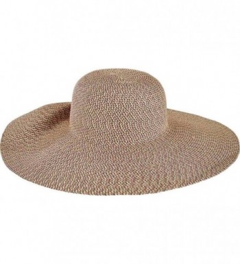 San Diego Hat Women's Wide Brim Sun Hat - Multi - C312NSV6Q04