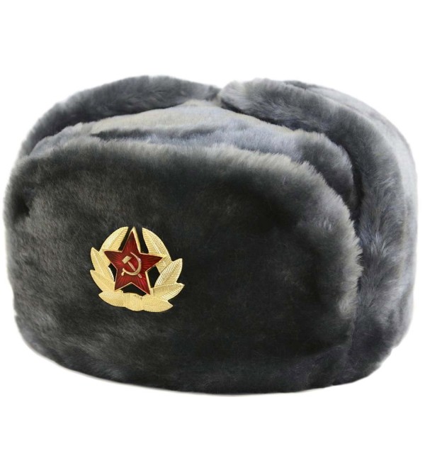 Hat Russian Soviet Army Air force KGB Fur Military Ushanka * GR * Size XL - CA113Z53KQZ