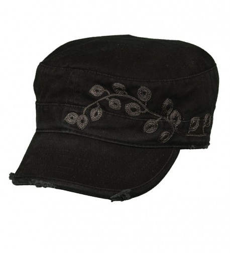 Dorfman Pacific Womens Embroidery Military in Women's Baseball Caps