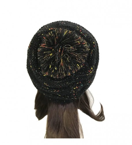 Wrapables Warm Confetti Beanie Black