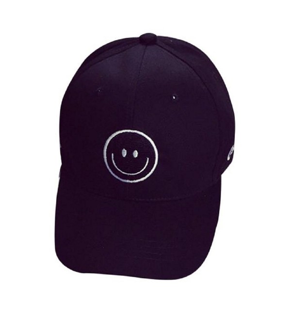 MC Boy's & Girl's Embroidery Hiphop Hats Snapback Baseball caps - Black - CO12F7S68B1