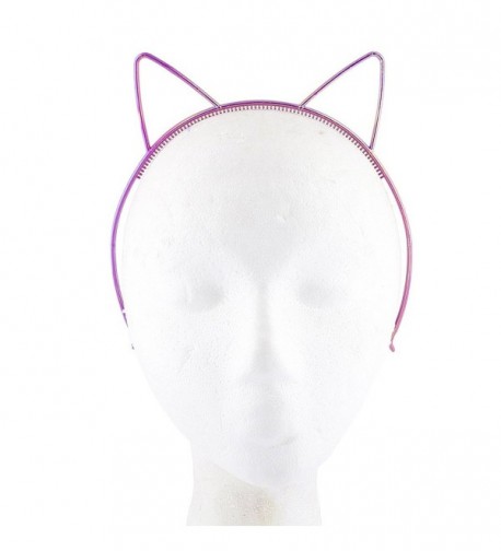 Lux Accessories Rainbow Slick Headband