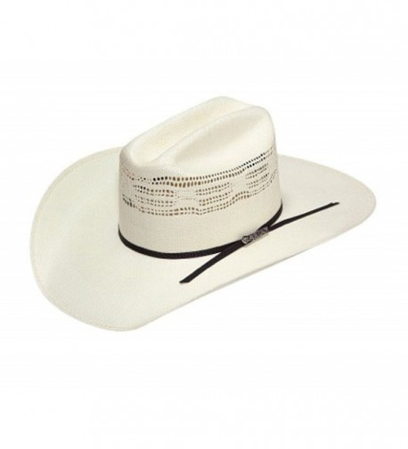 Ariat Unisex Bangora Cowboy Hat - Tan/Black Band - CC11XEXG33P