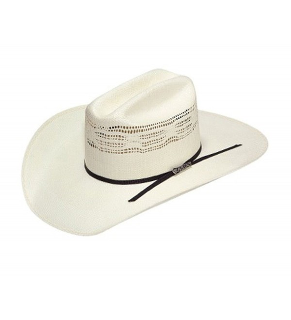 Ariat Unisex Bangora Cowboy Hat - Tan/Black Band - CC11XEXG33P
