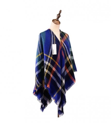 Womens Tartan Scarf Checked Pashmina in Fashion Scarves