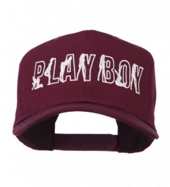 Playboy Embroidered Cap - Maroon - CS11LBM92HP