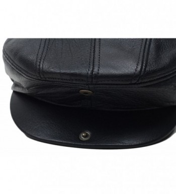 Genuine Leather Gatsby Newsboy Driving in Men's Newsboy Caps